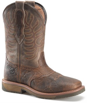 MEDIUM BROWN Double H Boot HIGHLAND 